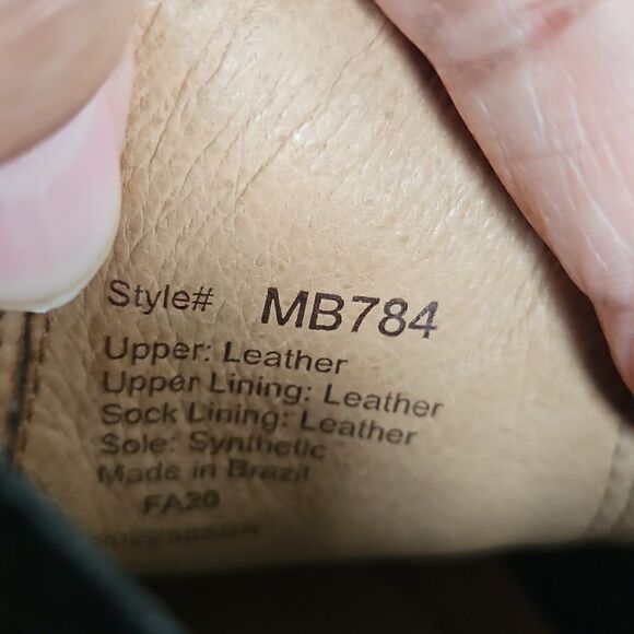 Madewell The Regan Boot in Snake Embossed Leather Size 8 - Picture 8 of 8